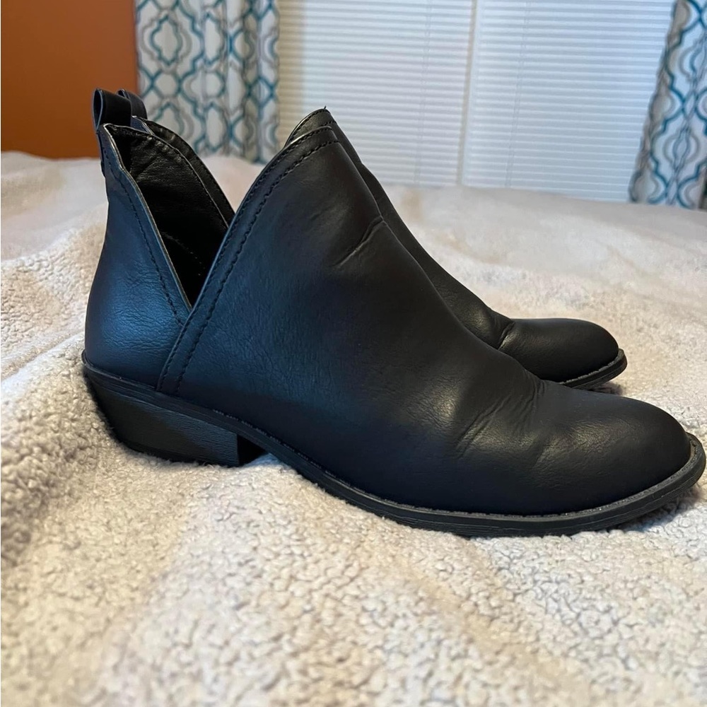 Black booties